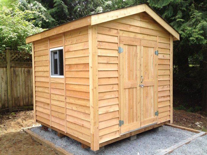 8x8 Standard Shed