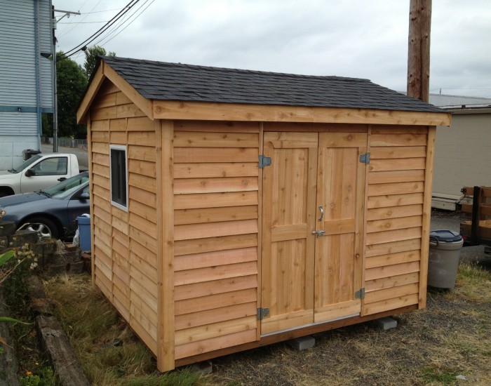 masrcella: 8x8 garden shed