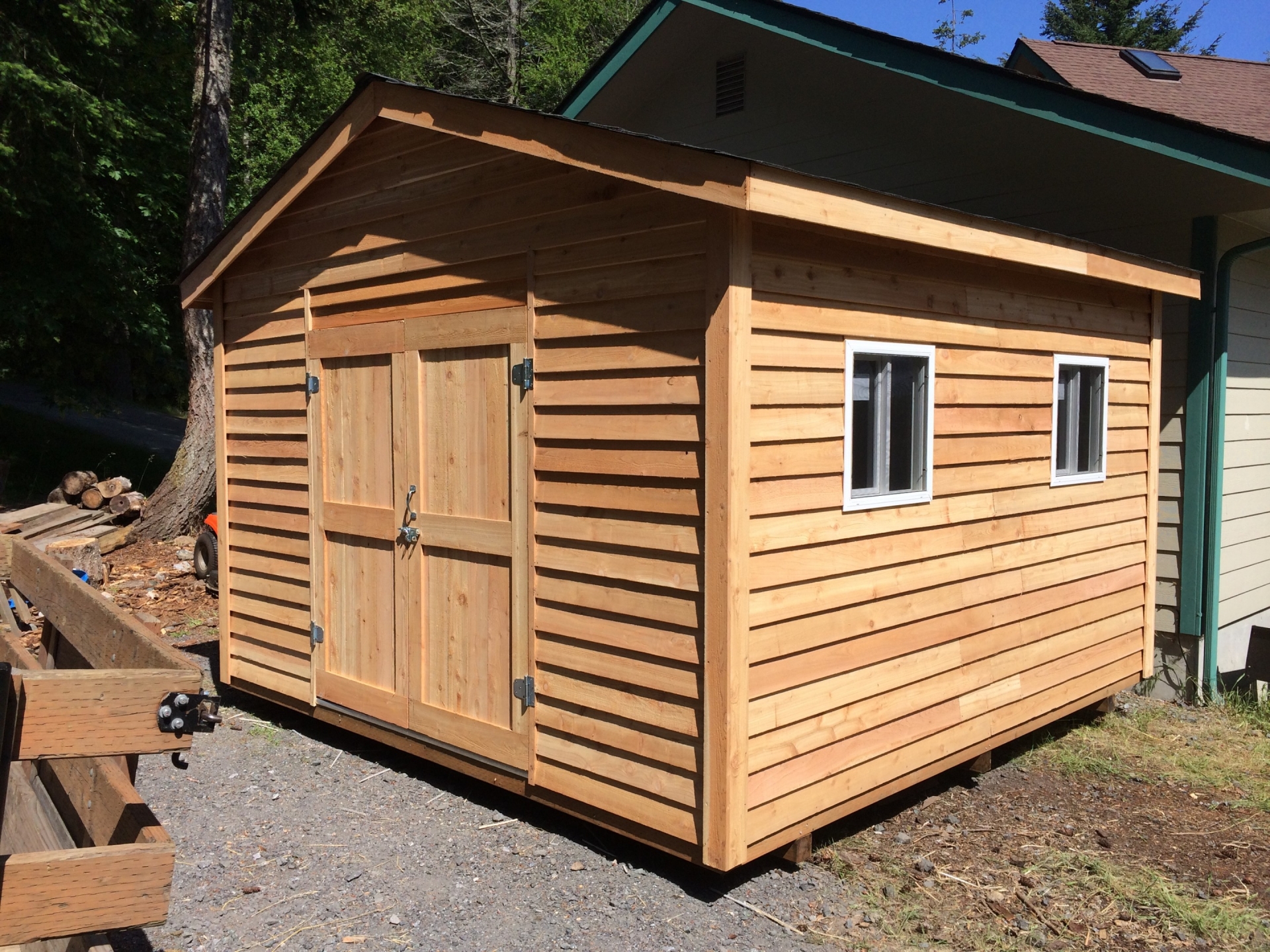 shed bunkie plans - north country sheds